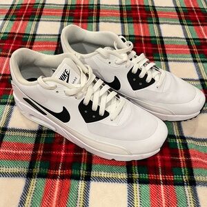 Nike Air Max White and Black Sneakers